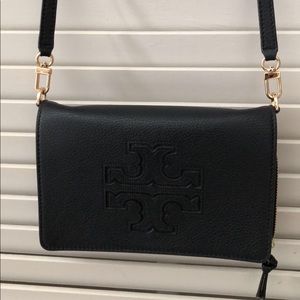 Tory Burch Harper Flat Wallet Crossbody